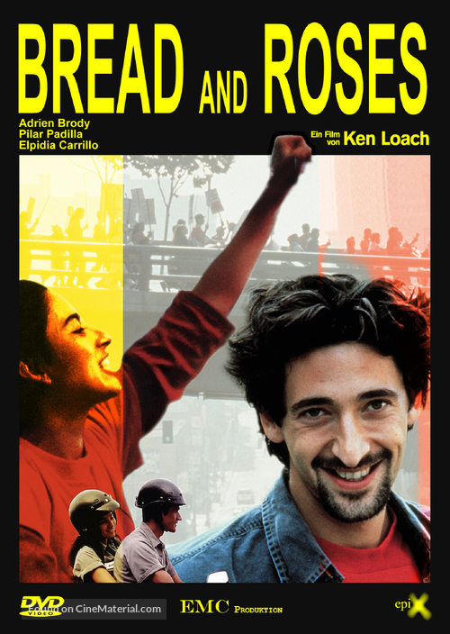 Bread and Roses - German DVD movie cover