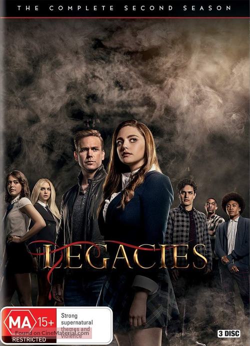 &quot;Legacies&quot; - Australian DVD movie cover