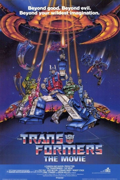 The Transformers: The Movie - Movie Poster