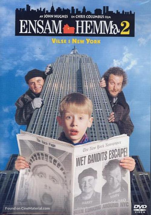 Home Alone 2: Lost in New York - Swedish DVD movie cover