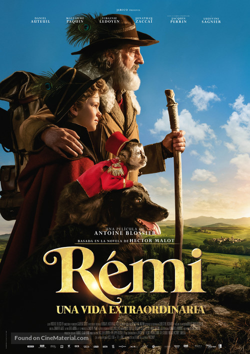 R&eacute;mi sans famille - Spanish Movie Poster