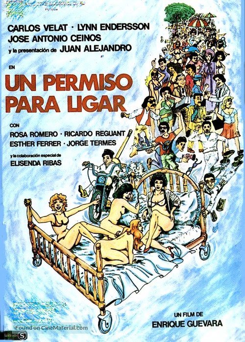 Un permiso para ligar - Spanish Movie Poster