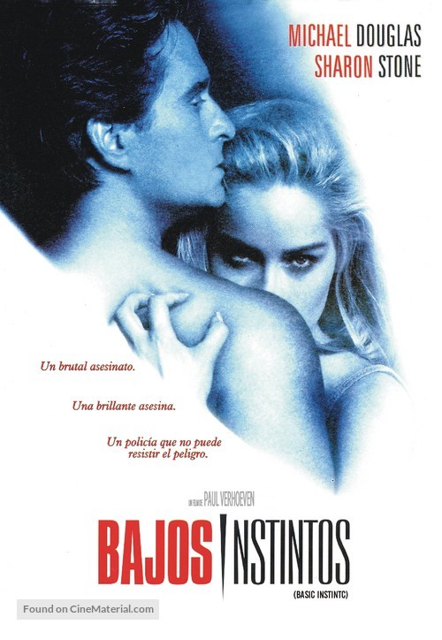 Basic Instinct - Argentinian DVD movie cover