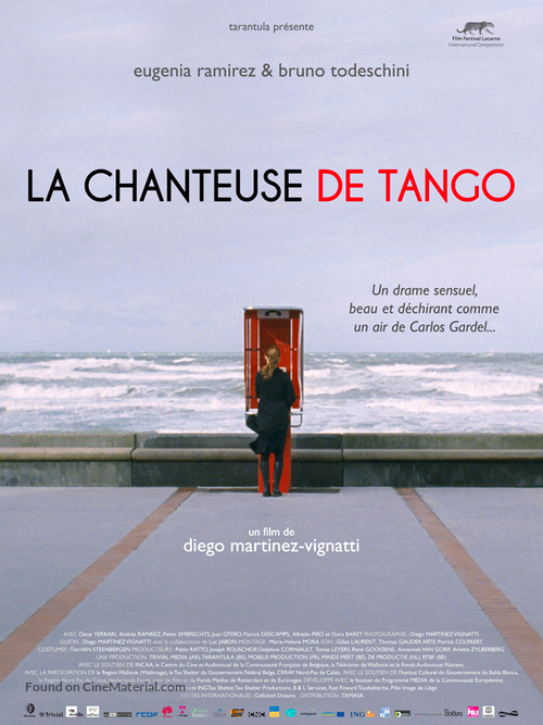 La cantante de tango - French Movie Poster