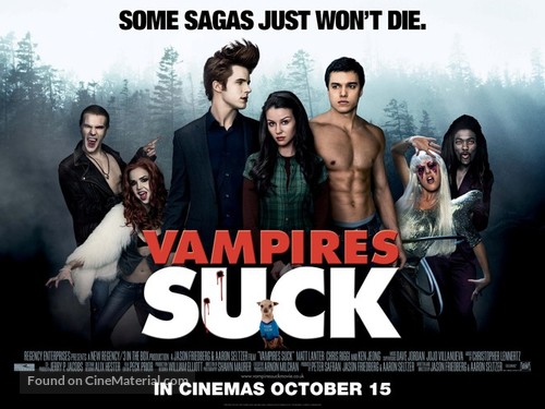 Vampires Suck - British Movie Poster
