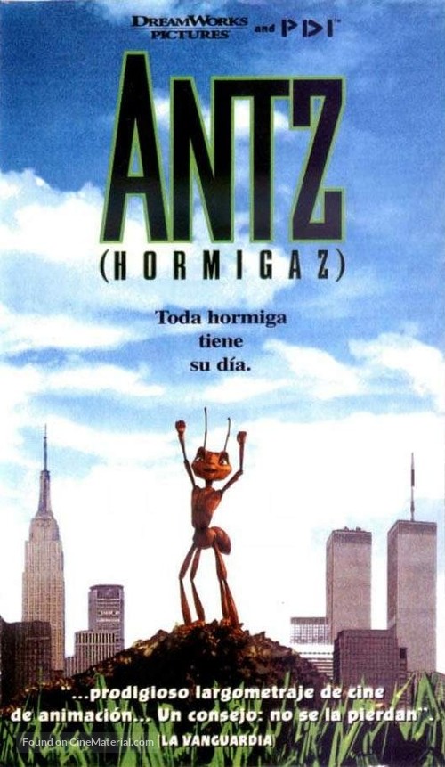 Antz - Spanish Movie Cover