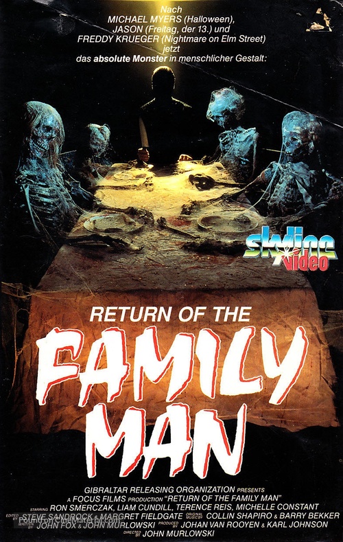 Return of the Family Man - German VHS movie cover