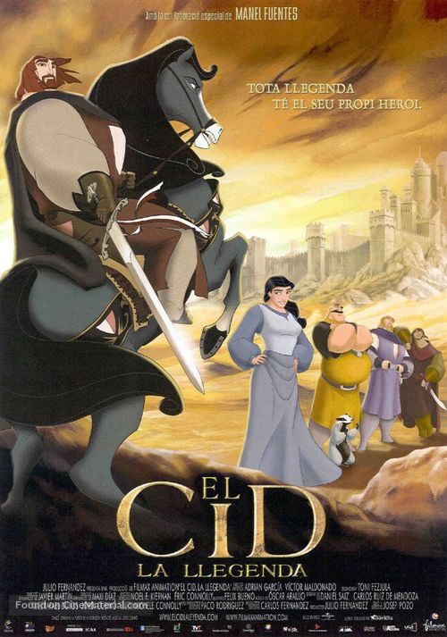 Cid: La leyenda, El - Portuguese Movie Poster