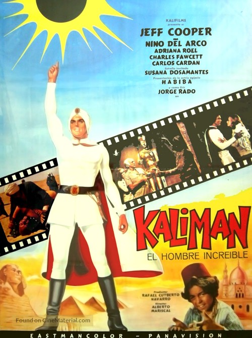 Kalim&aacute;n, el hombre incre&iacute;ble - Mexican Movie Poster