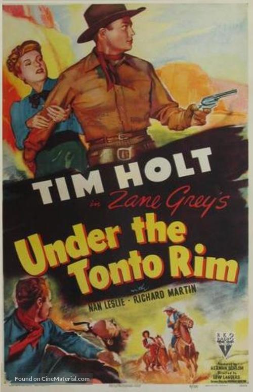 Under the Tonto Rim - Movie Poster