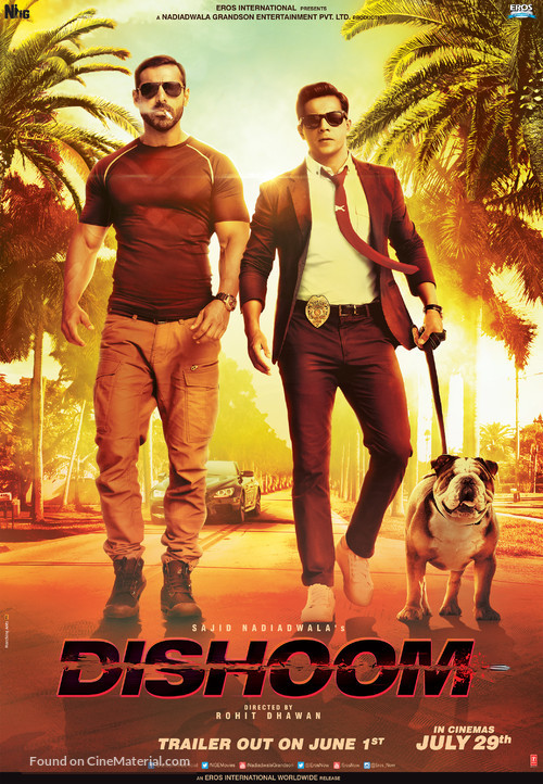 Dishoom - Indian Movie Poster