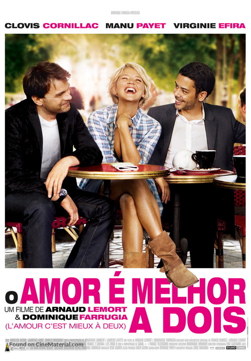 L&#039;amour, c&#039;est mieux &agrave; deux - Portuguese Movie Poster