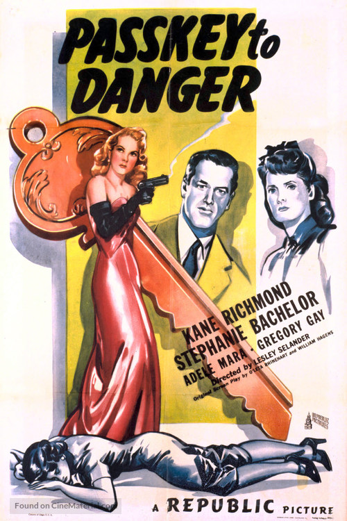 Passkey to Danger - Movie Poster