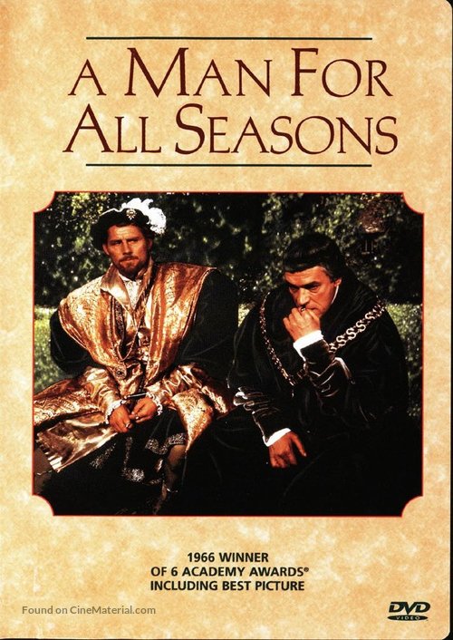 A Man for All Seasons - Movie Cover