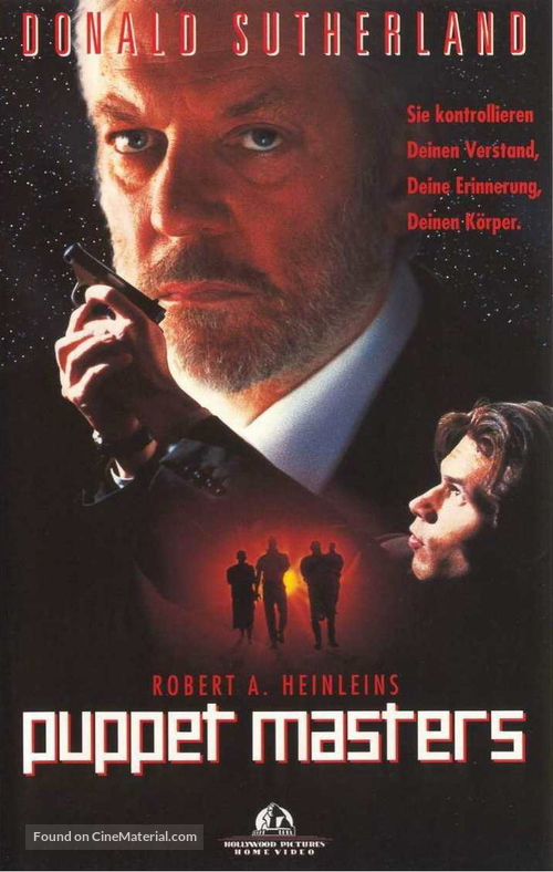 The Puppet Masters - German VHS movie cover