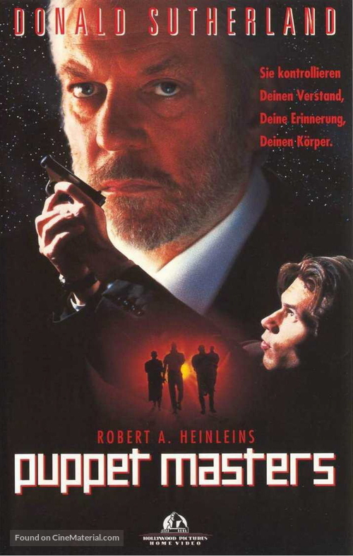 The Puppet Masters - German VHS movie cover