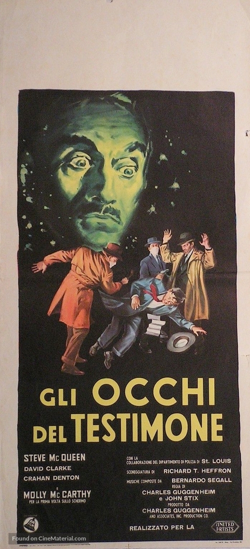 The Great St. Louis Bank Robbery - Italian Movie Poster