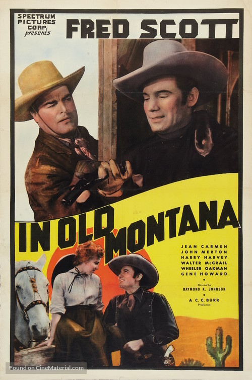 In Old Montana - Movie Poster