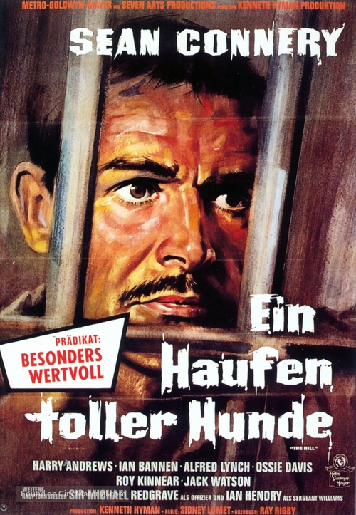 The Hill - German Movie Poster