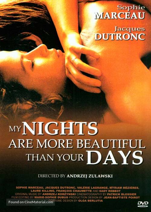 Mes nuits sont plus belles que vos jours - DVD movie cover
