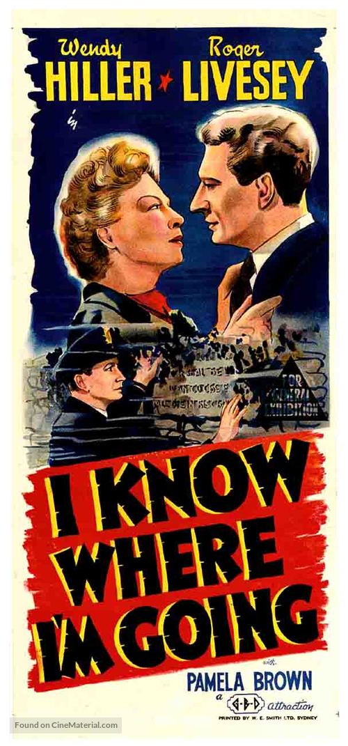 'I Know Where I'm Going!' - Movie Poster