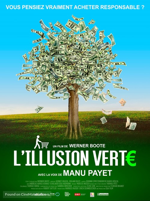 The Green Lie - French Movie Poster