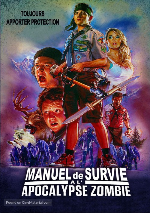 Scouts Guide to the Zombie Apocalypse - French DVD movie cover