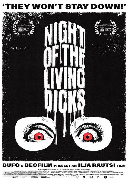 Night of the Living Dicks - Finnish Movie Poster