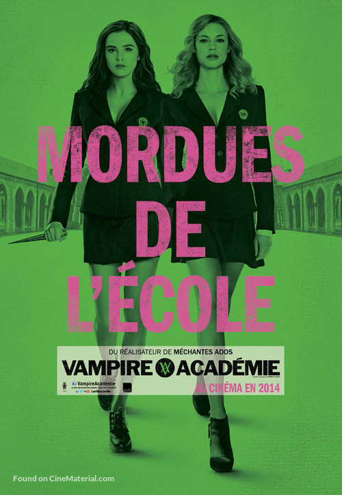 Vampire Academy - Canadian Movie Poster