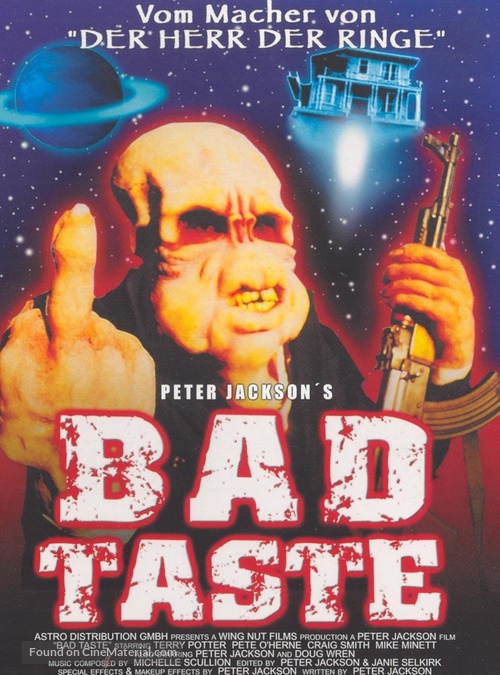 Bad Taste - German Movie Poster