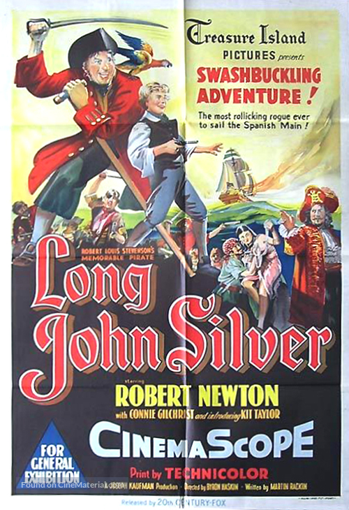 Long John Silver - Australian Movie Poster