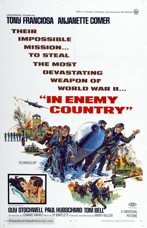 In Enemy Country - Movie Poster