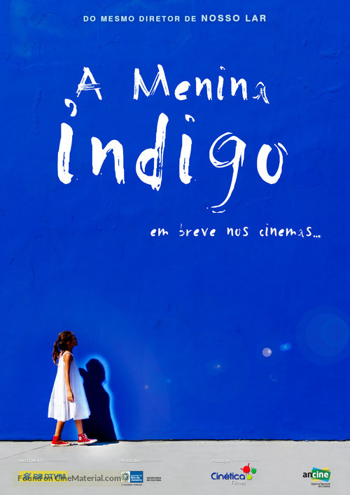 A Menina &Iacute;ndigo - Brazilian Movie Poster