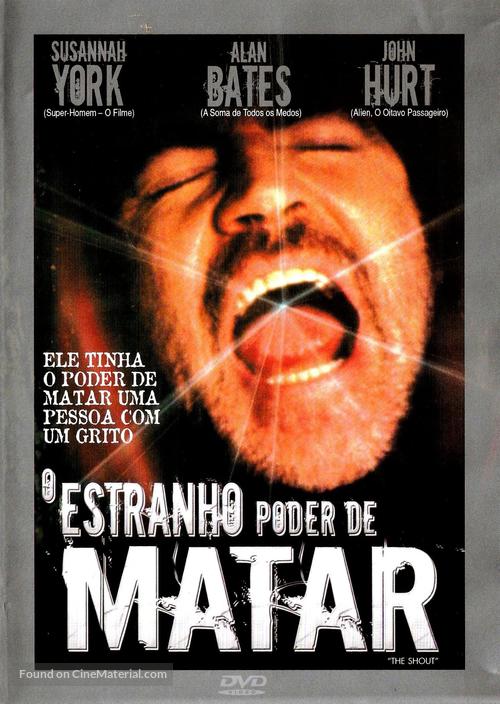 The Shout - Brazilian DVD movie cover