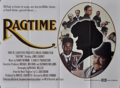 Ragtime - British Movie Poster