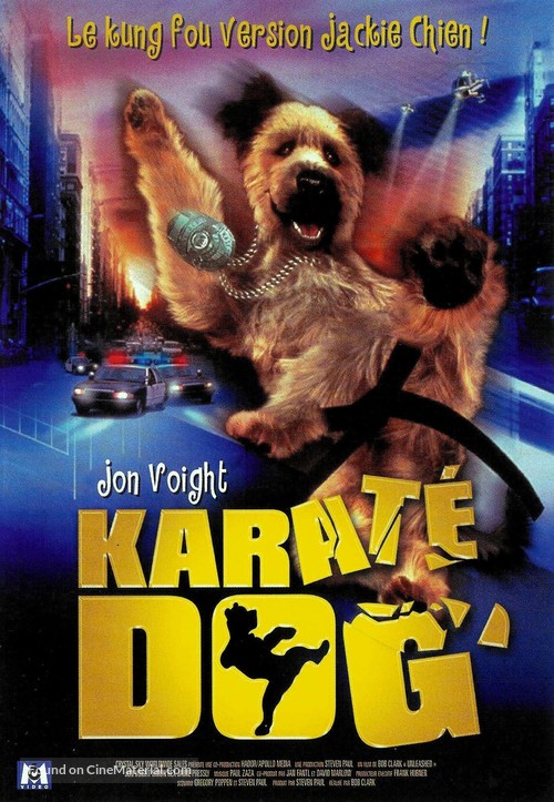 The Karate Dog - French DVD movie cover