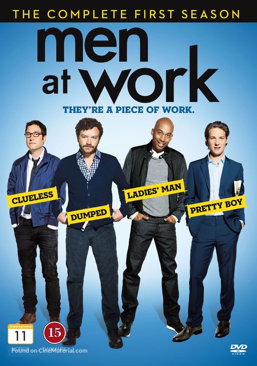 &quot;Men at Work&quot; - Danish DVD movie cover