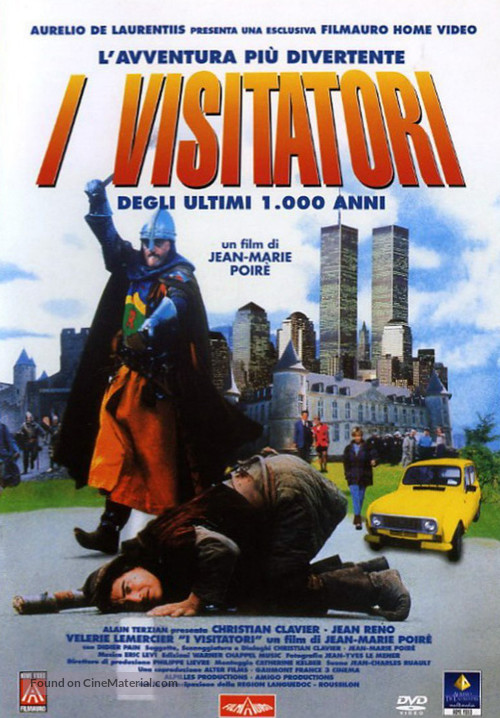 Les visiteurs - Italian Movie Cover