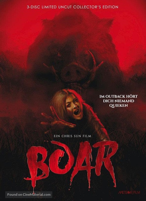 Boar - Austrian Blu-Ray movie cover