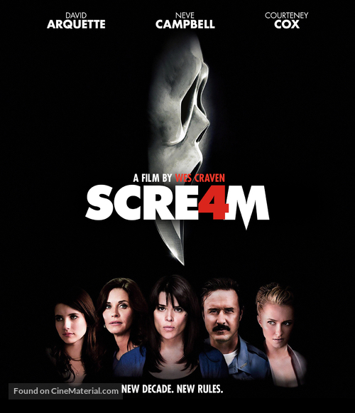 Scream 4 - Movie Cover