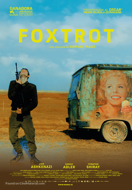 Foxtrot - Spanish Movie Poster