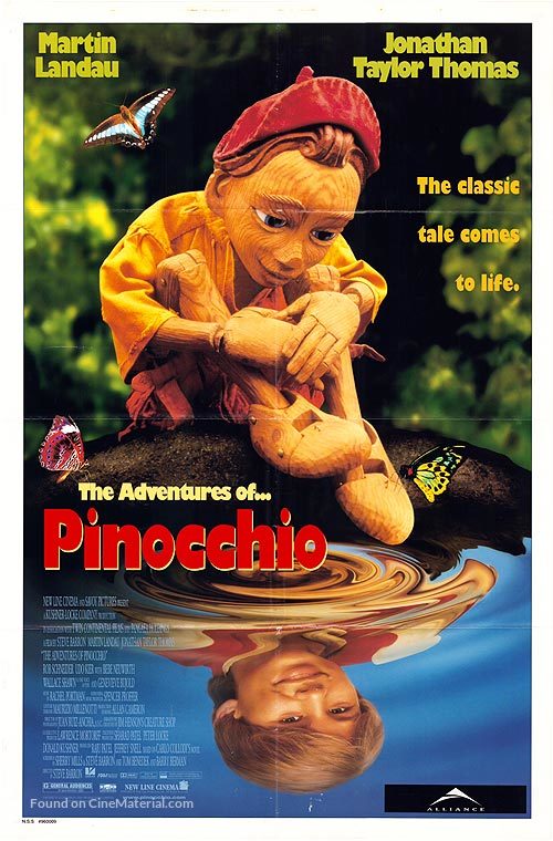 The Adventures of Pinocchio - Canadian Movie Poster