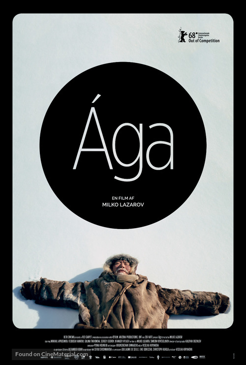 &Aacute;ga - Danish Movie Poster