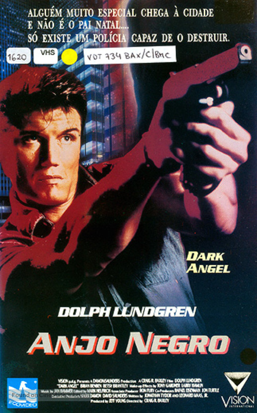 Dark Angel - Portuguese VHS movie cover