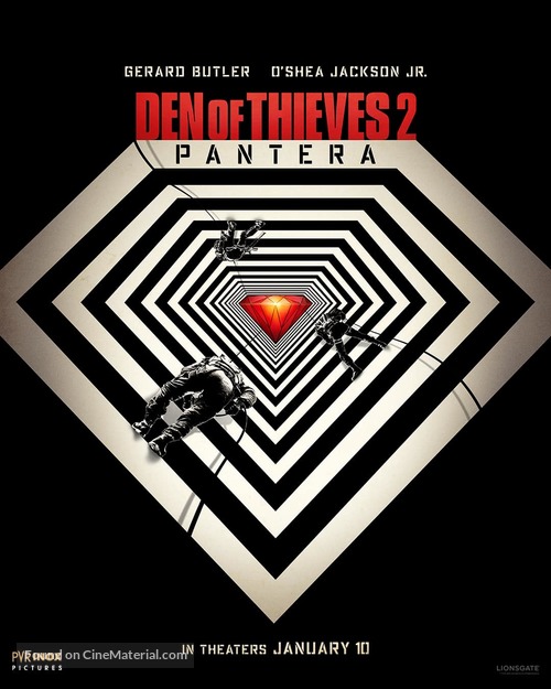 Den of Thieves 2: Pantera - Indian Movie Poster