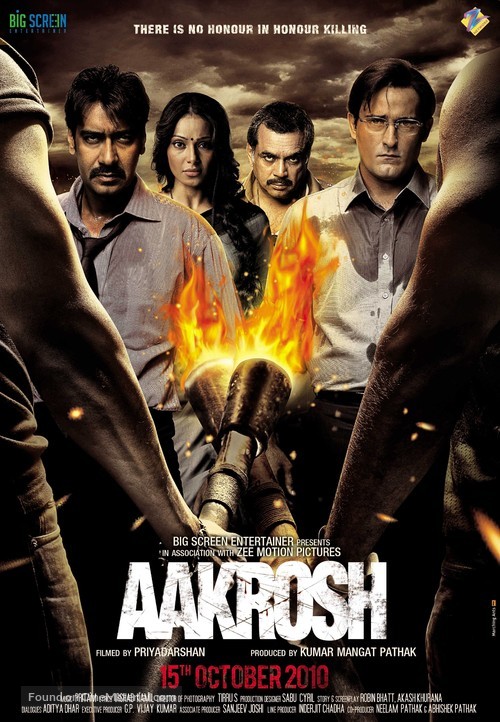 Aakrosh - Indian Movie Poster