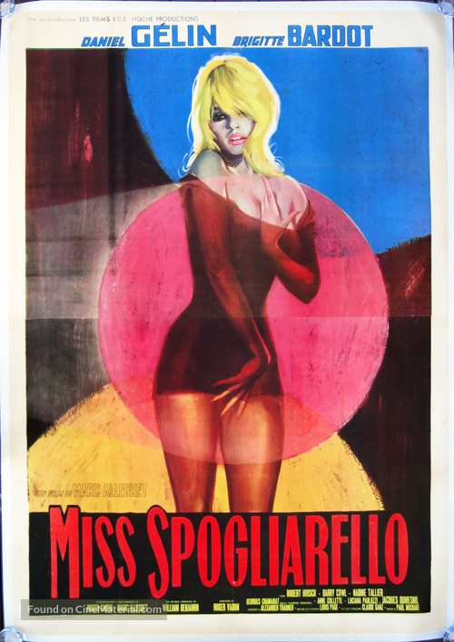 En effeuillant la marguerite - Italian Movie Poster