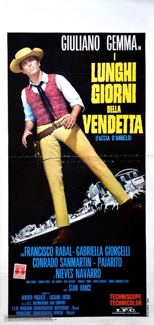 I lunghi giorni della vendetta - Italian Movie Poster