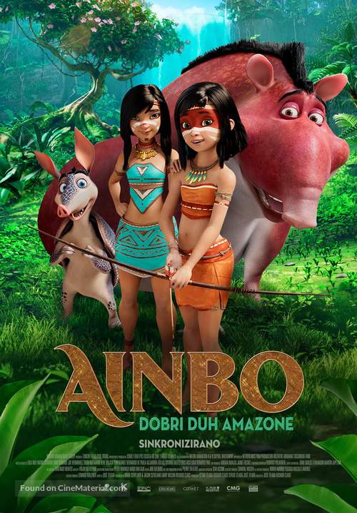 AINBO: Spirit of the Amazon - Serbian Movie Poster