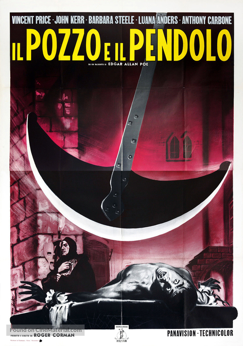 Pit and the Pendulum - Italian Movie Poster